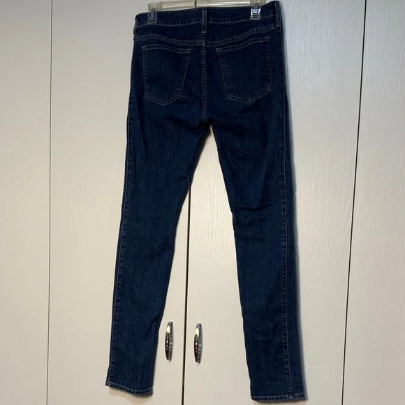 Vince Dark Blue Skinny Jeans - Picture 6 of 8